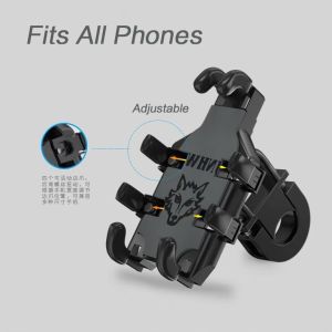 Motorcycle Phone Holder Adjustable Motorcycle Cellphone Holder Anti-Shock CP Holder For Motorcycle