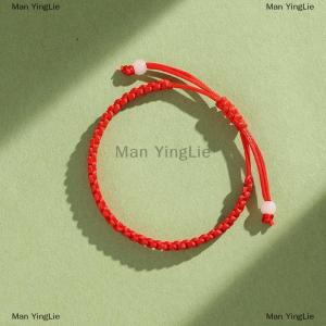[COD] Man YingLie 1pc Simple Red String Braided Bracelet Lucky Kabbalah Bracelets For Protection Good Luck For Success Amulet Jewelry Decor