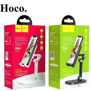 Giá đỡ điện thoại để bàn và máy tính bảng chính hãng Hoco bằng kim loại ( SIÊU BỀN )