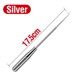 17.5cm Fishing Hook Quick Removal Device Stainless Steel Hook Detacher Removal Fishhook Disgorger Security Extractor Fishing Accessories