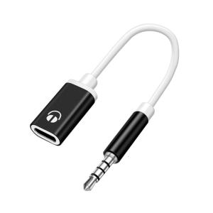 Type C to 3.5mm Auditory Converter Cable Durability for Analog Headsets for Commuting and Travel