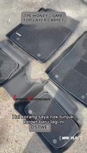 (DSTWEI) Upgraded TPE Car Mat Car Carpet Karpet Kerete Perodua Myvi Axia Bezza Alza 2022 Proton Saga VVT MC2 S70 X50 X70Mild and effective