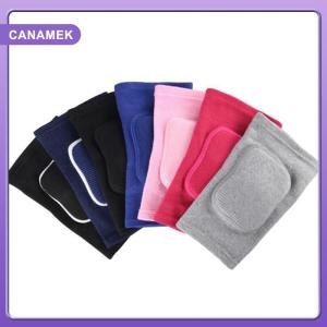 【CANAMEK】 2PCS Elastic Elbow Pads Thickened Sponge Elbow Knee Protectors Guard Basketball Volleyball Sport Arm Sleeve Pad Adults Children