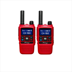 Fujitel DUO X2 วิทยุสื่อสารแพคคู่ ฟูจิเทล วอแดง 1ชุดได้2เครื่อง ซื้อใช้ได้เลยไม่ต้องขออนุญาต