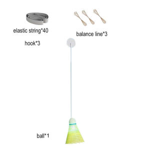 Badminton Rebound Trainer — Home Practice Aid for Skill shuttlecock Improvement