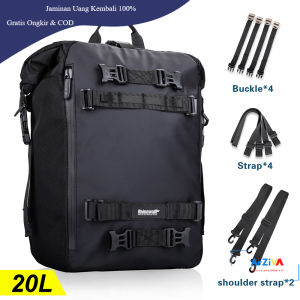 Rhinowalk Tas Ransel Motor Touring Back Seat Tail Storage Bag 20L - MT21620