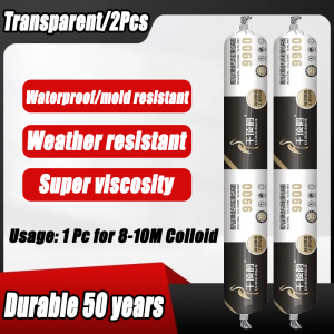 Silicone Waterproof Sealant 750g High Viscosity Suitable for Any Surface High Temperature Resistant