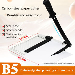 Metal Base Paper Cutter A3 A4 B5 Manual Heavy Duty Precise Cutting Tool Office Commercial