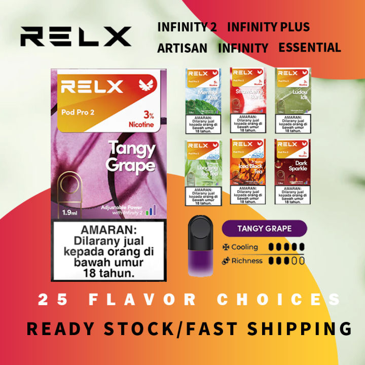 Relax Infinity RΞLX POD 2 RELAX INFINITY POD REL X DEVICE POD 2 INFINITY 2 Essential ...