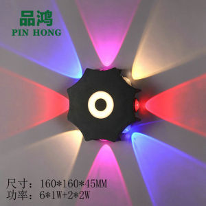 SXH Minimalist outdoor wall light led Outdoor creative hotel corridor waterproof lighting balcony living room bedroom bedside wall lamps