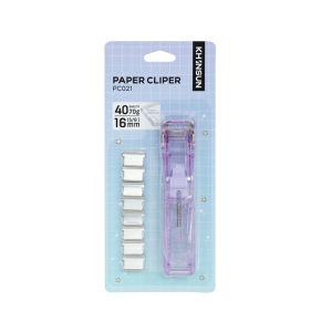 [HCM]Set Kẹp Giấy 8 Ghim Kẹp Bấm Giấy Mini Bằng Kim Loại Đa Năng -Tái Sử Dụng-Randy