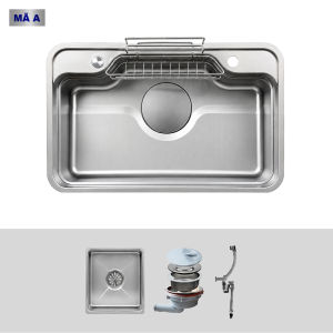 Chậu Rửa Bát Inox SUS304 KITPLUS KJS7848A – Chống Ngưng Tụ – Thoát Nước Nhanh - Miễn Phí Lắp Đặt