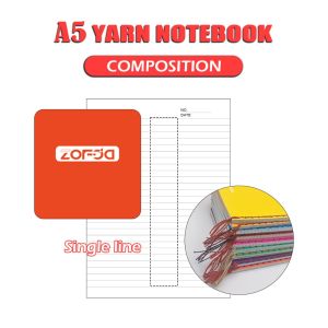 10pcs ZOFDA YARN A5 writing Composition notebook 80 Leaves 4Color giveaways for kids notepad