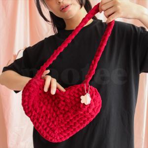 Tas / Crochet - HEART BAG - NAOTEE