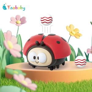 Ladybug/Hermit Crab Electric Floating Ball Toys USB Charging Cute Ball Blower Toy Suspended Ball Toy for Kids and Adults