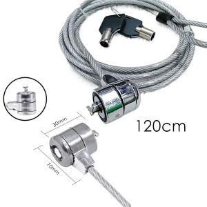 Zinc Alloy Laptop Cable Lock 4 Digit Password Computer Security Lock Anti Theft