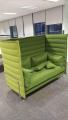 Vitra Alcove 2-Seater Highback Sofa, Comfortable Sofa, Reception Sofa, Comfy Sofa, Office Cubicle Sofa, Office Furniture - NewStar Furniture. 