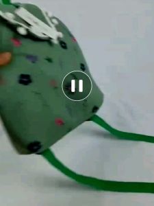 Mukena Anak Pompom Tas Ransel/Mukena Kombinasi