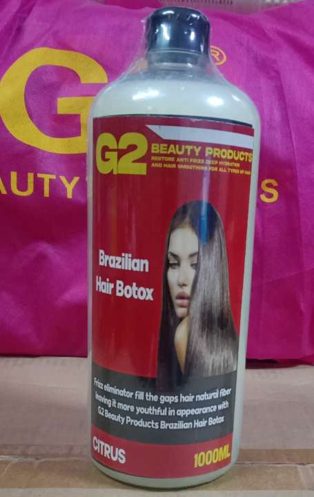 G2 BRAZILIAN HAIR BOTOX TREATMENT 100ml 1000ml Lazada PH