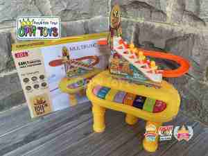 [FREE BATERAI] Mainan Piano Bebek dan Track Bebek Duck Slide 2 in 1 - Mainan Alat Musik Piano Duck Music Track