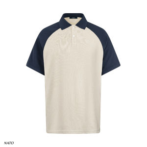 Áo Thun Polo Nam DARUS Raplan Vải Cotton Cá Sấu Interlock Cao Cấp Xuất Xịn Đẹp Trơn Phối Tay Vai Áo Trắng Đen Nâu NATO