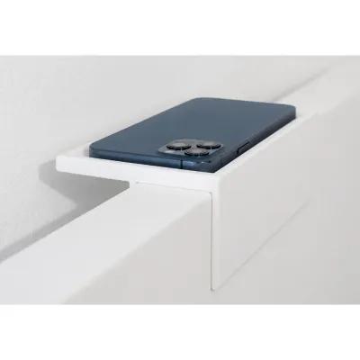 Bed Headboard Phone Shelf Stand Minimalist Organizer by 3D Print PH