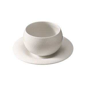 GONOVO Phong cách Nhật Bản Bộ cốc cà phê Gốm sứ 300ml Tách trà Sáng tạo Kết cấu mờ Cốc sữa Cà phê cappuccino