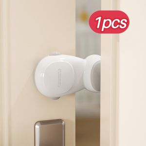 Child Safety Door Stopper Automatic Sliding Door Lock Finger Protection Door Guard Anti-Pinch Door Stop