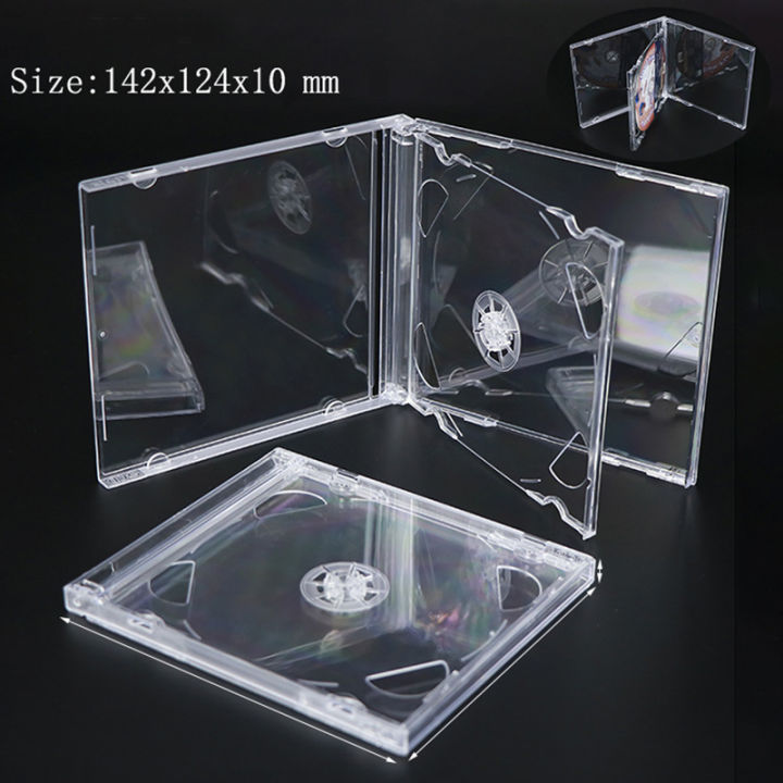 [Youth Sprit] Plastic DVD Case Portable CD Storage Box CD Package Case