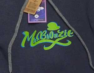 Sweather HoodieMr.Bronzie Premium Original Topi Hijau