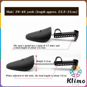 KLIMO Shoe Tree Spring Type Men&Women Support Plastic Stretcher Shaper Expander
