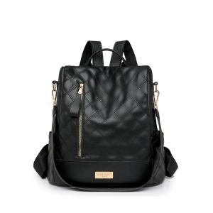 HANAMI Tas Ransel Wanita Cadenza TA1046B5 Kulit Hitam Elagan Fashion Kekinian Terbaru Murah