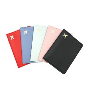 【COD&Fast Delivery】Lightweight Passport Holder Waterproof PU Leather Passport Case Portable Storage Passport Protective Cover Travel Organizer
