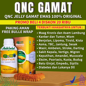 Qnc Jelly Gamat Original 100% Asli Obat Kista Miom Mioma UteriHerbal Alami dll