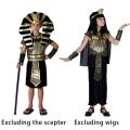 1 Set Kostum Egyptian Costume Cosplay Toddler Egypt Pharaoh Cleopatra Costume Kostum Anak Halloween Baju Negara Mesir. 