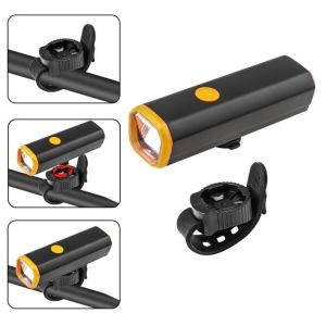 GOXBERK Ultra Bright Mountain Bike Light Waterproof U-Shaped Beam Bicycle Headlight Night Cycling Light Aluminum Alloy Bike Front Light Night Riding