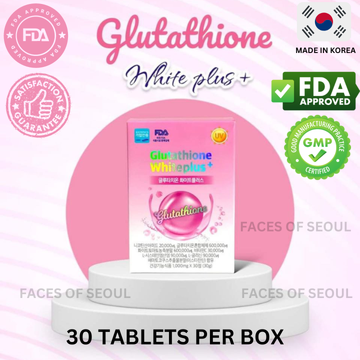 does glutathione serum really work Best Seller Glutathione Whiteplus+ from Korea for Skin Whitening and  Brightening with Glutathione, Nicotinamide, White Tomato Concentrated  Powder and Vitamin C. [30 tablets per box]
