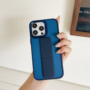 REALME C11 2020 C11 2021 C12 C15 C21 C21y C25y C30 C30s C33 C51 C53 C55 matte chrome grip holder stand hard case fon casing 手机壳