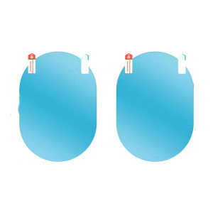 Car Rear View Mirror Rainproof Anti Fog Film Waterproof Side Mirror Protective Sticker PET Anti Rain Mirror Film Clear Car Exterior Accessories