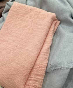 Vải Đũi Xốp Trơn co giãn may đồ bộ áo quần đầm váy thiết kế ( xem mô tả sản phẩm để hiểu rõ hơn)