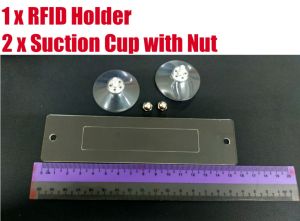 Car Road Tax Sticker Holder Roadtax Sticker Holder RFID Holder TNG Tag Holder Puspakom Holder Windshield Windscreen Acrylic Board Suction Cup Screw Nut Car Interior Accessories Perodua Proton Toyota Honda Nissan Myvi Bezza Axia Saga Vios City
