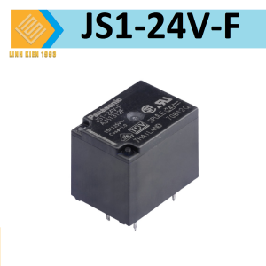 Js-124v-f Relay 24v10a panasonic 5 chân màu đen
