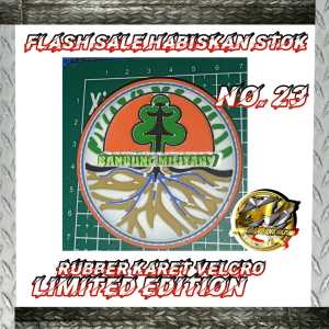 LOGO VELCRO BUKAN BORDIR CUSTOM EMBLEM NAMA TEMPEL PASKHAS PRAMUKA POLHUT AKSESORIES FASHION RESCUE PERHUTAN RUBBER PEMUDA PANCASILA KARET PATCH DESIGN BPBD