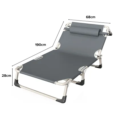 (JIJI.SG) HACHIROU Portable Folding Bed - Single Bed / Folding Bed / Guess Bed