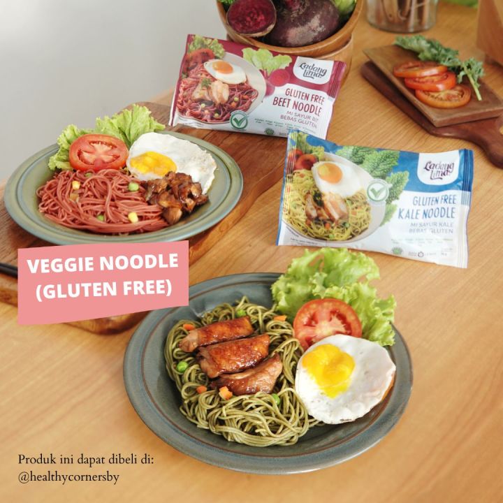 Ladang Lima Mie Sayur Instan Bebas Gluten ( Gluten Free Noodle ) 76g