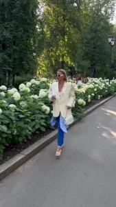 Print Cold Shoulder Long Sleeve Suit Jacket Women Fashion Turn-Down Collar Single Breasted Pockets Blazers Locomotive Outerwear