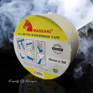 MASSAKI 5 x 5 Meter Tape Isolasi Lakban Anti Bocor Serba Guna Super