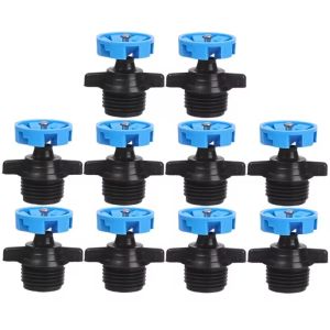 10Pcs Automatic Rotation Nozzle Watering Irrigation Rotating Nozzle 360° Watering Nozzle for Garden Lawn Flower Vegetable Irrigation