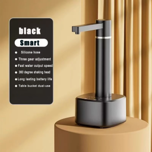 Multifunctional  Smart Electric Water Dispenser Pump USB Charging Automatic 2 in 1 Mini Portable Water Bottle Pump With 3 speeds Water Pump Big Pump For Home