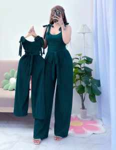 RAJA Jane Mother and Daughter Jumpsuit Wide Striped